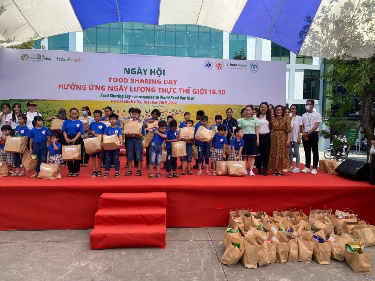 Food Sharing Day in Ho Chi Minh City, Vietnam