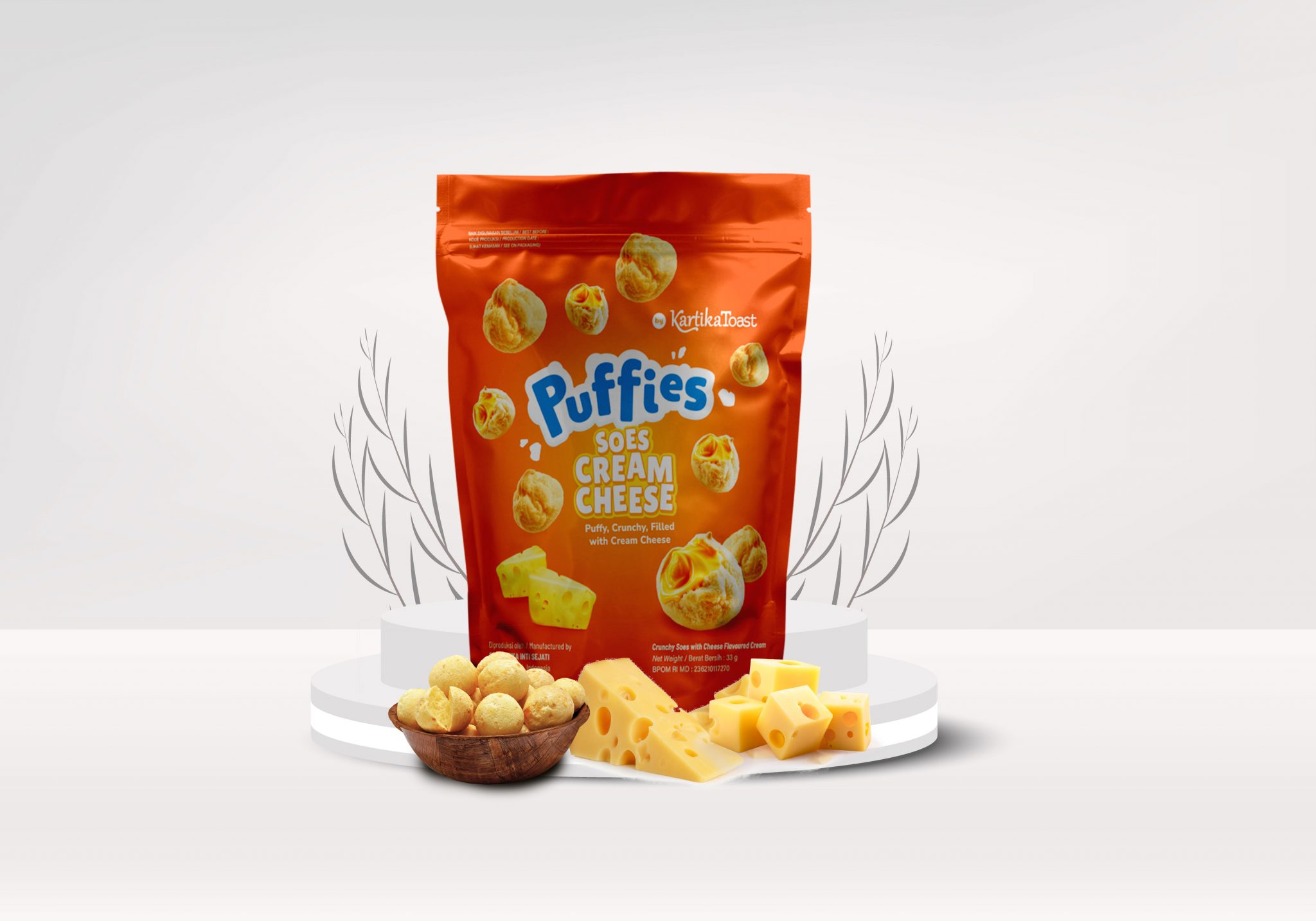 Puffies Soes Cream Cheese ISMY PTE LTD Puffies Soes Cream Cheese ISMY PTE LTD